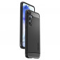 Samsung Galaxy A55 Coque Spigen Armor Fibre de carbone, Élégant  Noir
