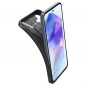 Samsung Galaxy A55 Coque Spigen Armor Fibre de carbone, Élégant  Noir