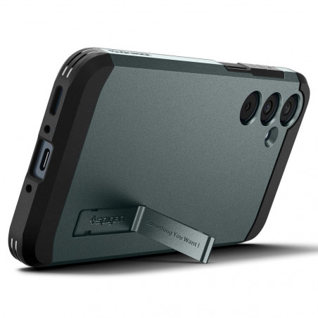Samsung Galaxy A35 Coque Spigen Tough Armor Vert abysses