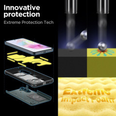 Samsung Galaxy A35 Coque Spigen Tough Armor Vert abysses