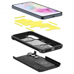 Samsung Galaxy A35 Coque Spigen Tough Armor Noir