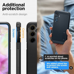 Samsung Galaxy A35 Coque Spigen Tough Armor Noir