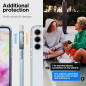 Samsung Galaxy A35 Coque Spigen Ultra Hybrid Clair comme du cristal  Transparent