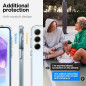 Samsung Galaxy A55 Coque Spigen Ultra Hybrid Clair comme du cristal  Transparent