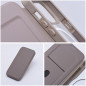 Apple iPhone 15 Pro Max Portefeuilles Smart Mag Book Élégant  MagSAFE  Titane