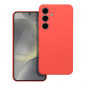 Samsung Galaxy S24 Coque Silicone Élégant  Pêche