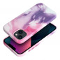Apple iPhone 13 Coque Leather Mag Cover Élégant  MagSAFE  Éclaboussure violette