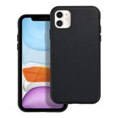 Apple iPhone 11 Coque Leather Mag Cover Élégant  MagSAFE  Noir