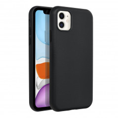 Apple iPhone 11 Coque Leather Mag Cover Élégant  MagSAFE  Noir