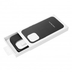 Apple iPhone 11 Coque Leather Mag Cover Élégant  MagSAFE  Noir
