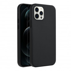 Apple iPhone 12 Pro Coque Leather Mag Cover Élégant  MagSAFE  Noir