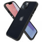 Apple iPhone 14 Coque Spigen Ultra Hybrid Clair comme du cristal  Noir givré