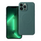 Apple iPhone 13 Pro Max Coque Silicone Mag Cover MagSAFE  Armée verte