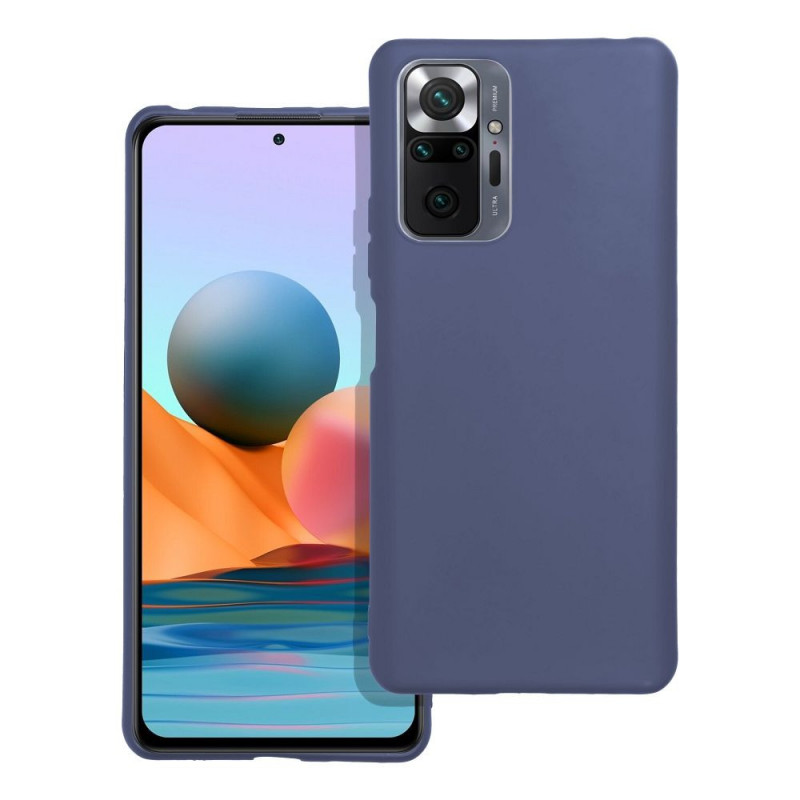 XIAOMI Redmi Note 10 Pro Coque MATT Bleu