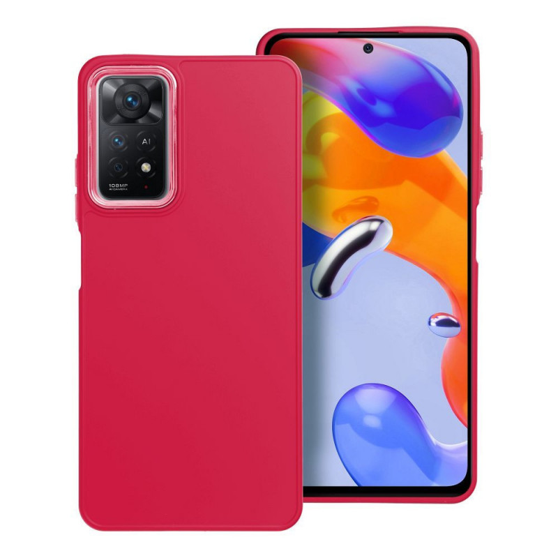 XIAOMI Redmi Note 11 Pro 5G Coque FRAME Élégant  Magenta