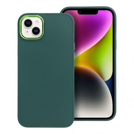 Apple iPhone 14 Plus Coque FRAME Élégant  Vert