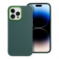 Apple iPhone 14 Pro Max Coque FRAME Élégant  Vert