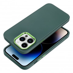 Apple iPhone 14 Pro Max Coque FRAME Élégant  Vert