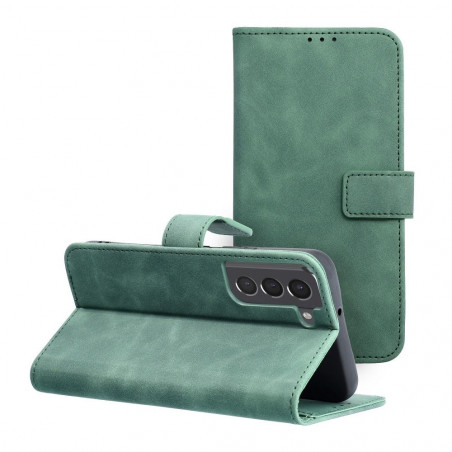 Samsung Galaxy S22 Portefeuilles TENDER Book Vert