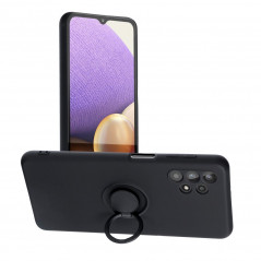 Samsung Galaxy A32 5G Coque Silicone ring Noir