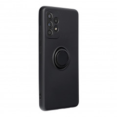 Samsung Galaxy A52s 5G Coque Silicone ring Noir