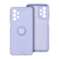 Samsung Galaxy A52s 5G Coque Silicone ring Violet (Violet)