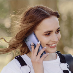 Samsung Galaxy A52s 5G Coque Silicone ring Violet (Violet)