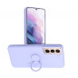 Samsung Galaxy S20 FE Coque Silicone ring Violet (Violet)