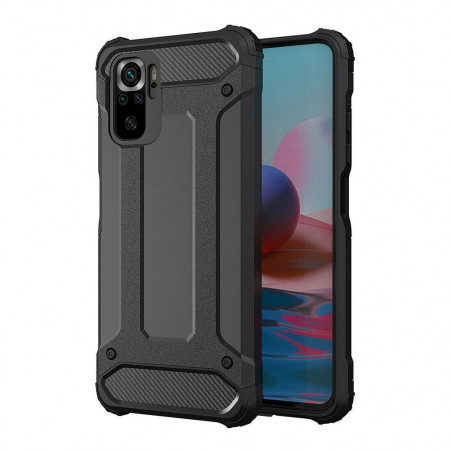 XIAOMI Redmi Note 10 Pro Couverture durcie Armor Noir
