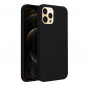 Apple iPhone 12 Pro Max Coque Silicone Élégant  Noir