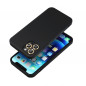 Apple iPhone 12 Pro Coque Silicone Élégant  Noir