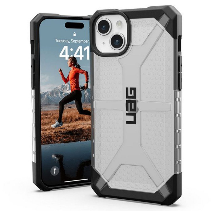 Apple iPhone 15 Plus Coque Urban Armor Gear Plyo Étui haut de gamme  MagSAFE  Glace