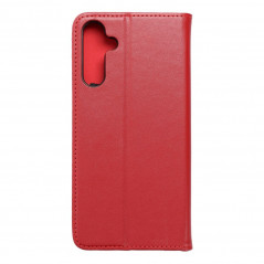 Samsung Galaxy A15 5G Portefeuilles Leather case SMART PRO Élégant  Bordeaux