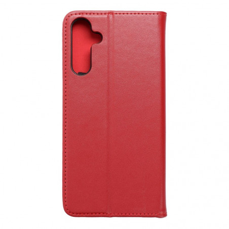 Samsung Galaxy A15 5G Portefeuilles Leather case SMART PRO Élégant  Bordeaux