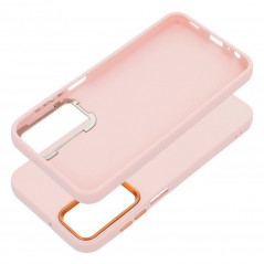 Samsung Galaxy A15 LTE Coque FRAME Élégant  Rose poudré