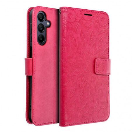 Samsung Galaxy A15 LTE Portefeuilles MEZZO Book Mandala  Magenta