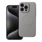 Apple iPhone 15 Pro Max Coque Silicone Mag Cover MagSAFE  Titane