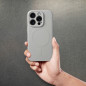 Apple iPhone 15 Pro Max Coque Silicone Mag Cover MagSAFE  Titane