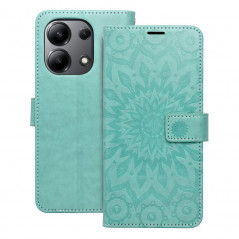 XIAOMI Redmi Note 13 4G Portefeuilles MEZZO Book Mandala  Vert