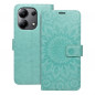 XIAOMI Redmi Note 13 4G Portefeuilles MEZZO Book Mandala  Vert