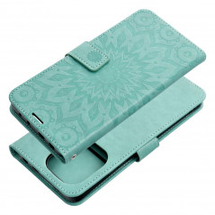 XIAOMI Redmi Note 13 4G Portefeuilles MEZZO Book Mandala  Vert