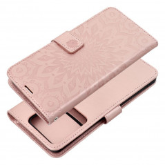 XIAOMI Redmi Note 13 Pro 5G Portefeuilles MEZZO Book Mandala  Or rose
