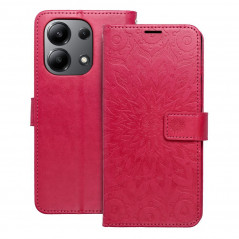XIAOMI Redmi Note 13 4G Portefeuilles MEZZO Book Mandala  Magenta
