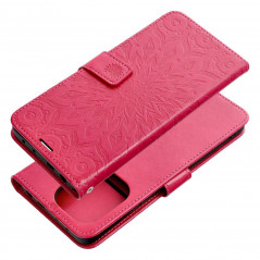 XIAOMI Redmi Note 13 4G Portefeuilles MEZZO Book Mandala  Magenta