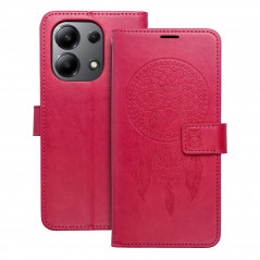 XIAOMI Redmi Note 13 4G Portefeuilles MEZZO Book Capteurs de rêve  Magenta
