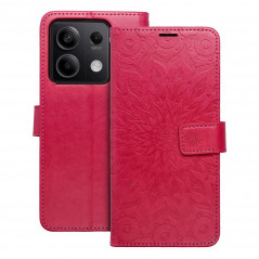 XIAOMI Redmi Note 13 5G Portefeuilles MEZZO Book Mandala  Magenta