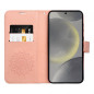XIAOMI Redmi Note 13 Pro 5G Portefeuilles MEZZO Book Mandala  Pêche clair