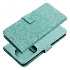 XIAOMI Redmi Note 13 Pro 4G Portefeuilles MEZZO Book Mandala  Vert