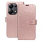 XIAOMI Redmi Note 13 Pro 4G Portefeuilles MEZZO Book Mandala  Or rose