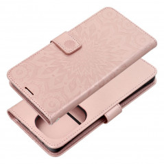 XIAOMI Redmi Note 13 Pro 4G Portefeuilles MEZZO Book Mandala  Or rose